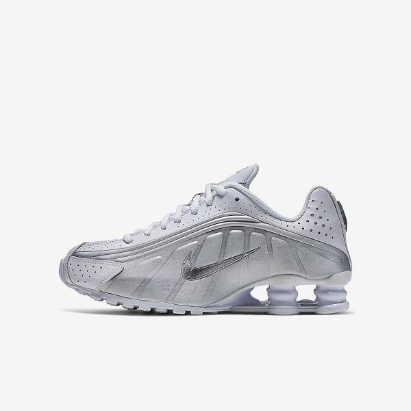 amiază treptat A juca jocuri sportive Incaltaminte Copii Nike Romania Bucuresti - Shox R4 Pantofi Casual Fete Albi Metal Argintii Rosii Deschis amiază treptat A juca jocuri sportive Incaltaminte Copii Nike Romania Bucuresti - Shox R4 Pantofi Casual Fete Albi Metal Argintii Rosii Deschis